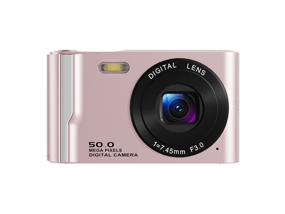 Cámara Digital 4k Hd Pantalla Lcd De 2.8 Pulgadas Zoom 16x Cámara Compacta Para Estudiantes Rosa Gertiz