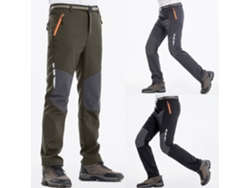Vlrla-2026pantalones De Senderismo Para Hombre Outdoor Trekking Deportivos Quick Dry Con Bolsillos Cremallera Casual Deportivos