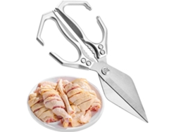 Tijeras De Cocina Para Alimentos: Frutas Y Mariscos, Acero Inoxidable Resistente, Para Cortar Pollo Y Pavo.