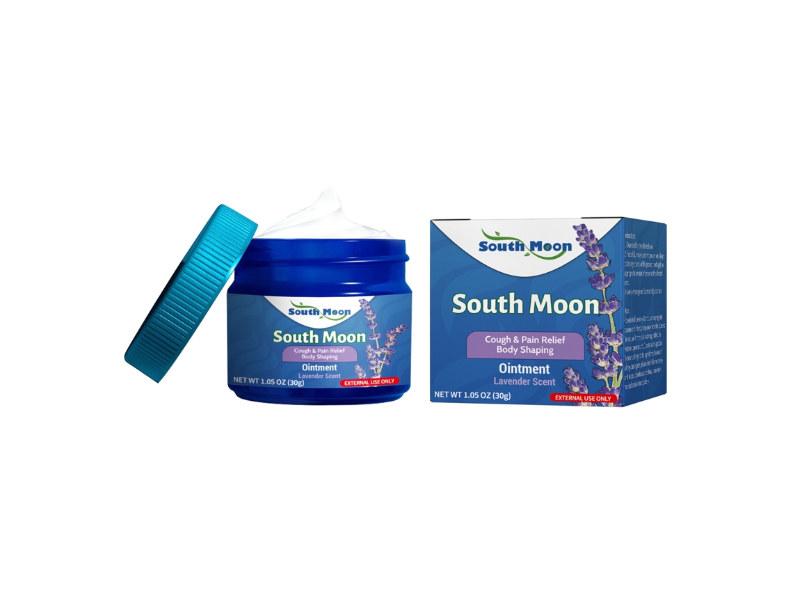 Crema corporal South Moon para el cuidado suave del abdomen