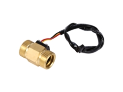 Sensor de caudal de agua de efecto Hall G3/4 DN20 mm 2 45 l/min con rosca