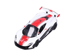 2026 Modelo De Coche Deportivo A Escala 1:32 Con Luz Y Sonido, Juguete De Coche De Aleación, Retroceso, Color Blanco