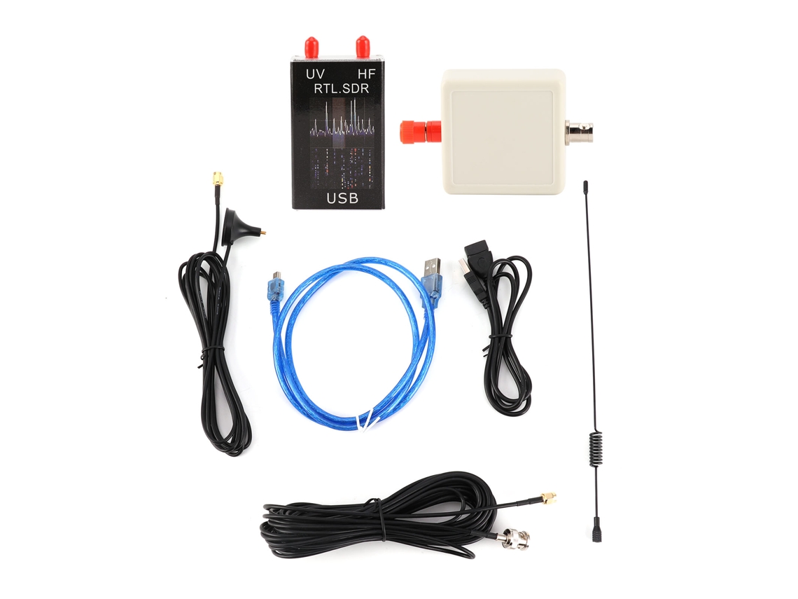 Receptor De Radio Por Software Rtl-sdr De Banda Completa De 100 Khz A 1766 Mhz Para Aeronáutica Y Onda Corta.