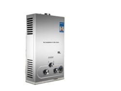 Calentador de agua a gas, salida ajustable, diseño de montaje en pared, 8L OEM