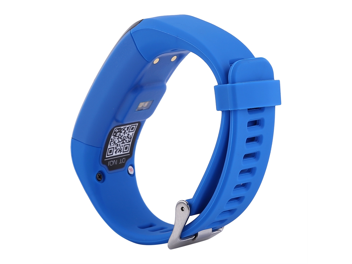 Reloj Deportivo Inteligente Con Bluetooth, Pulsera Deportiva, Podómetro, Pulsera Azul