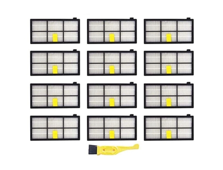 Filtros de repuesto Roomba 960, filtro Hepa de 13 piezas para accesorios para aspiradoras Irobot Roomba 800 Series 900