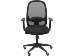 Silla de Escritorio Operativa PIQUERAS Y CRESPO Cilanco (Negro - 107x64x60 cm - Bazos ajustables)