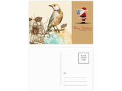 Besportble Juego De Papá Noel Y Estudio Papel Liso Primera Calidad. 14,6 X 9,8 Cm