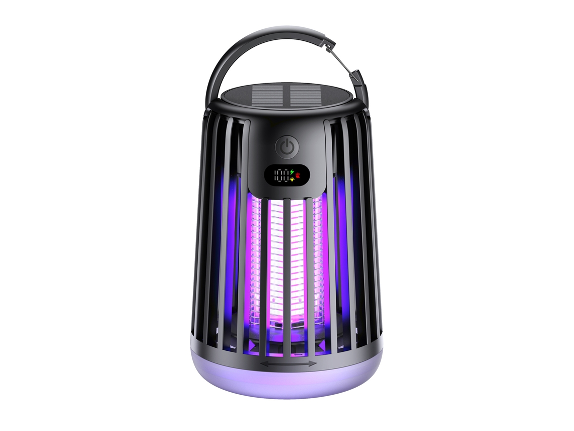 Dispositivo Eléctrico Anti-insectos Solar, Luz Ultravioleta Y Carga Usb, Para Interiores Y Camping, Resistente, Multifunción, Viaje, Hogar
