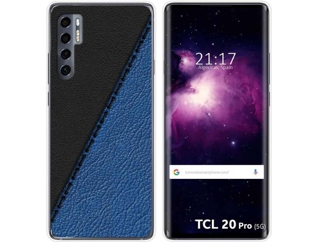 Carcasa TCL 20 Pro 5G TUMUNDOSMARTPHONE Cuero 02 Multicolor