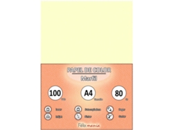 80Gr A4 Paper De Marfil 100 Hojas