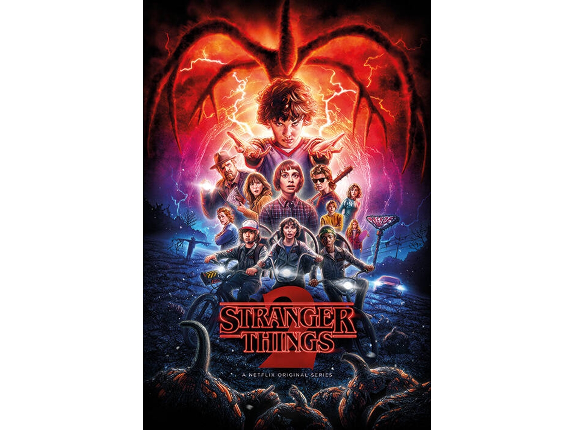 Póster GF Cosas Extrañas Temporada 2 (61x91.5 cm)