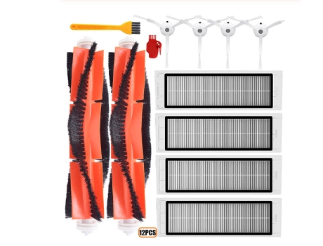 Cepillo Lateral, cepillos principales, filtros, trapo de limpieza, paños de fregona para Xiaomi Mijia 1S/ Roborock S50 S51 S55 S5Robot, piezas de a...