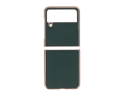 Panel Solar Usb De 5v 6w Ip67 Para Samsung Galaxy Z Flip4 Gkm320 145bl (carcasa Azul)