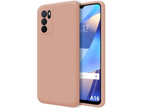 Carcasa Oppo A16 / A16s TUMUNDOSMARTPHONE Silicona Líquida Rosa