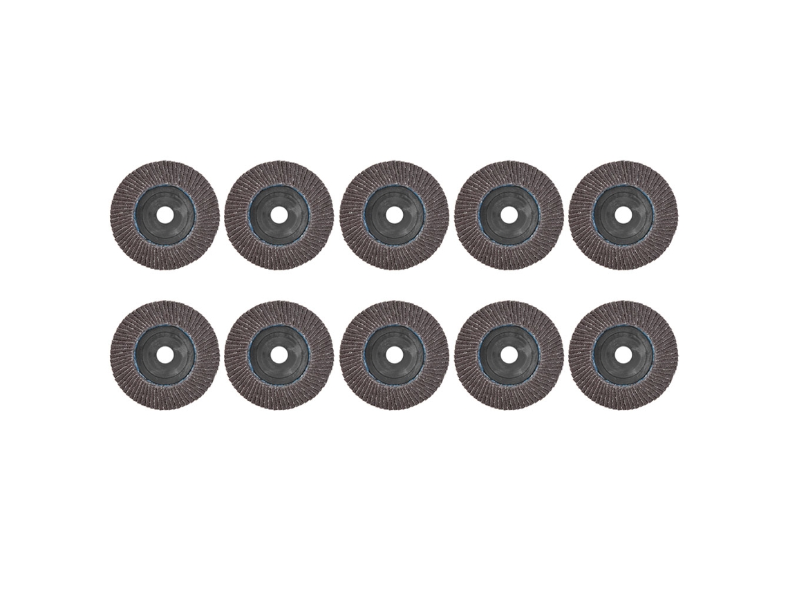 10 Discos Abrasivos Para Pulir, Para Herramientas Eléctricas, Acero Inoxidable Y Accesorios Metálicos.
