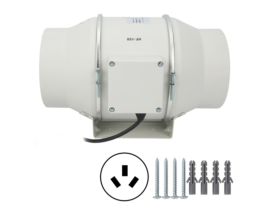 Ventilador de conducto HF150PE con convertidor de frecuencia de 3000 rpm