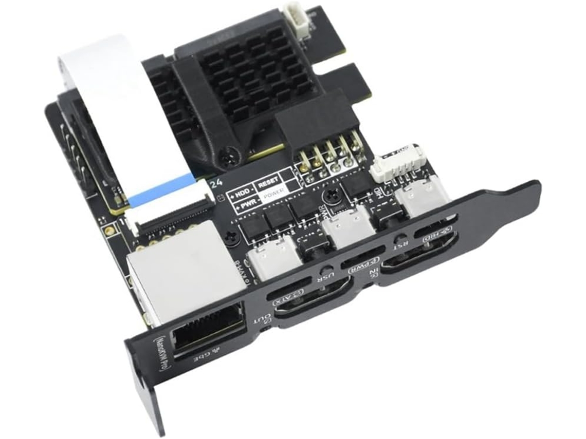 Pantalla De Control Remoto Homelab Nanokvm Pro Pikvm 4k Ip Kvm Gbe Atx