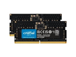 Kit de memoria RAM DDR5 de 128 GB, 5600 MHz, Cl46 Sodimm Crucial (2 x 64 GB)