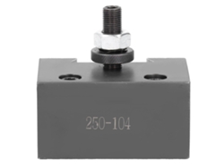 Portaherramientas De Cambio Rápido Axa 250-104, Acero De Alto Carbono, Para Cnc Y Minitaladro