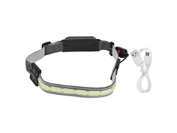 Linterna Frontal Cob Multifuncional Recargable, Resistente Al Agua, Para Pesca Y Actividades Aire Li
