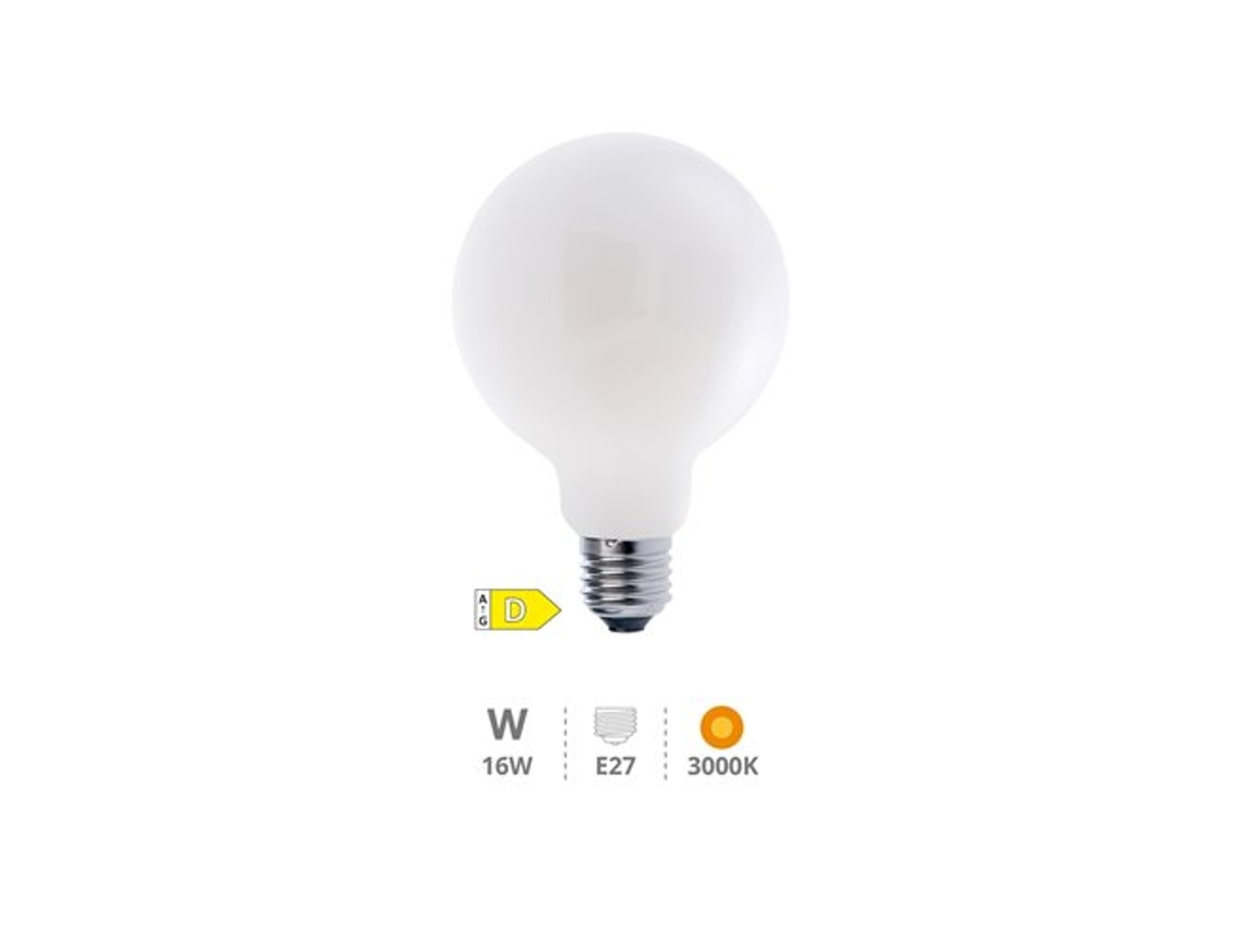 Bombilla LED de globo de cristal, G95, 11 W, E27, 2700 K, GSC 2003577