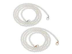2 Piezas De Correas De Bolso De Oro Y Plata, Cadena Accesoria Para Teléfono Móvil Y Joyería, 1 Metro