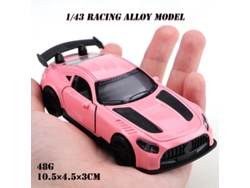 Modelo De Coche De Aleación Realista A Escala 1/43 Con Mecanismo De Retroceso, Juguete Para Niños.