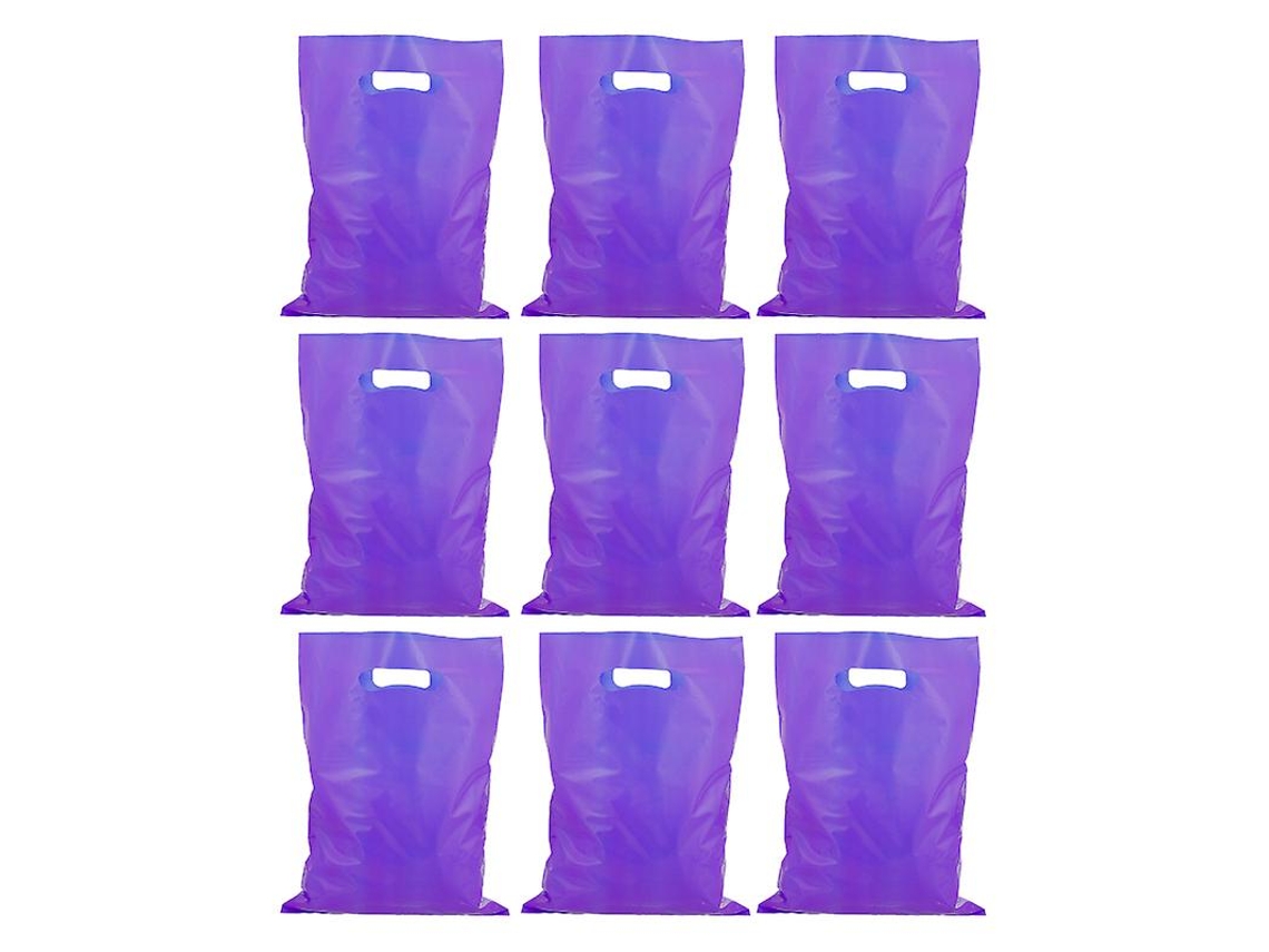 100 Bolsas De Compras De Plástico.