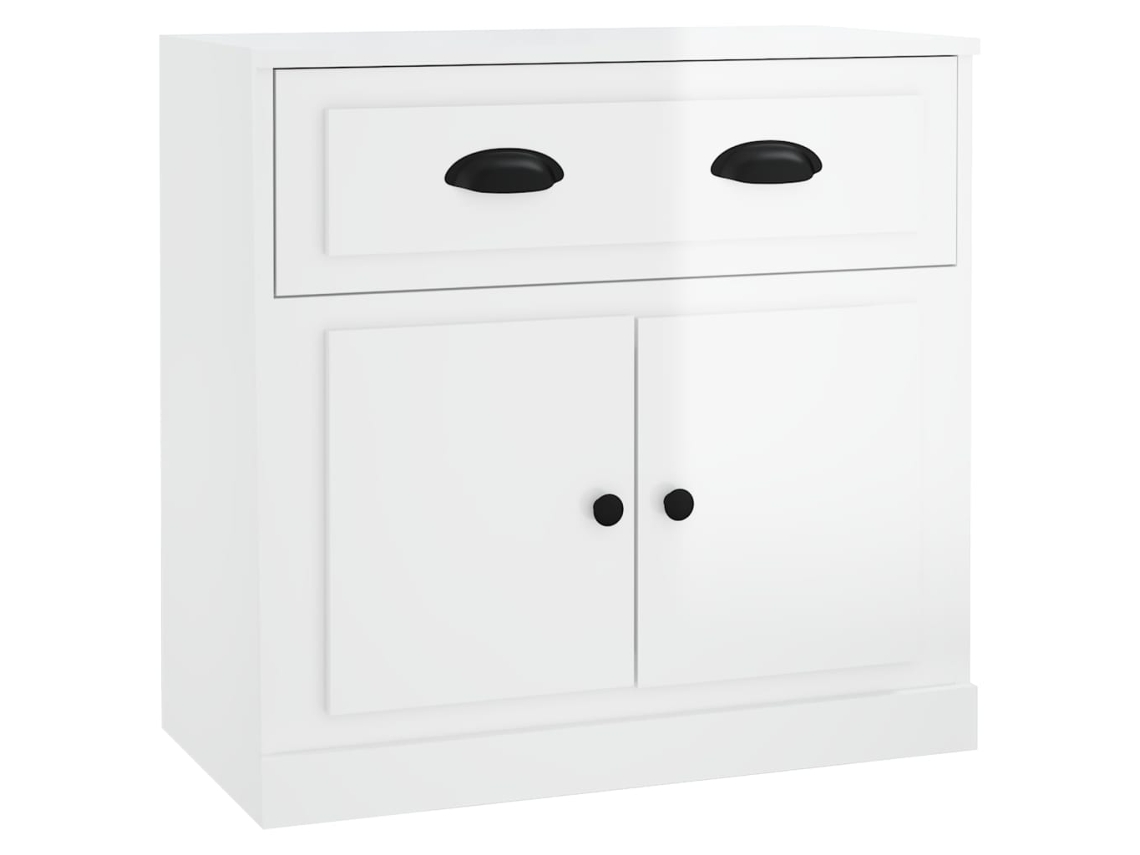 Aparador en Derivados de Madera Blanco Brillo MAISON EXCLUSIVE (70x35,5x67,5 cm)