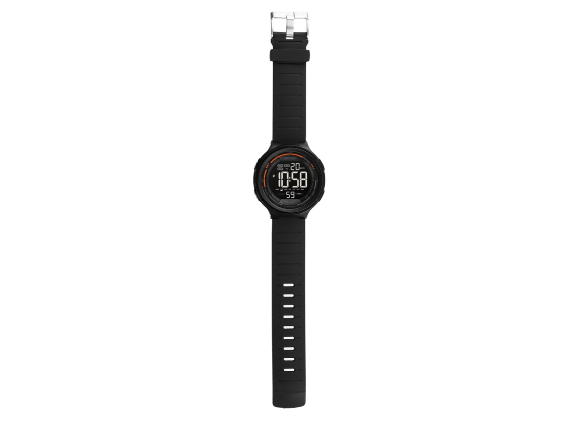 Reloj Digital Skmei 1841 Para Hombre Y Mujer, Resistente Al Agua Hasta 50 M, Con Retroiluminación, Cronómetro Y Alarma.
