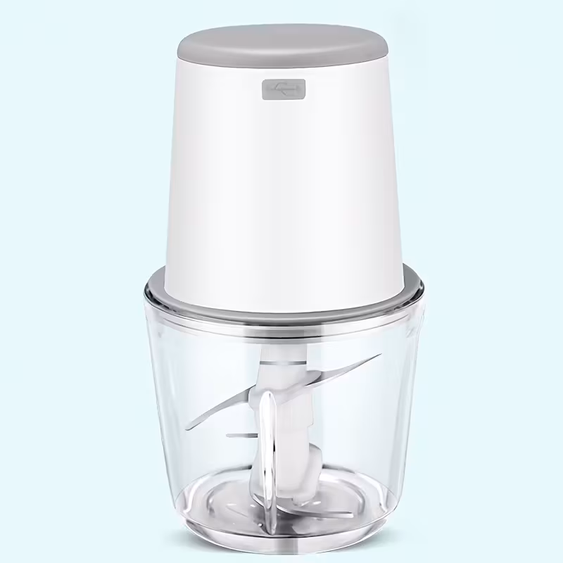 Procesador de alimentos con picadora de acero inoxidable, 600 ml, apto para carne, verduras, frutas y frutos secos - Stelasplen