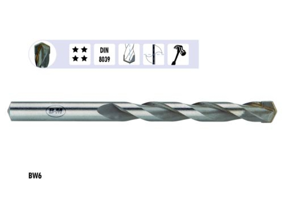 Broca Pared Profesional Ø 4 mm BLUEMASTER