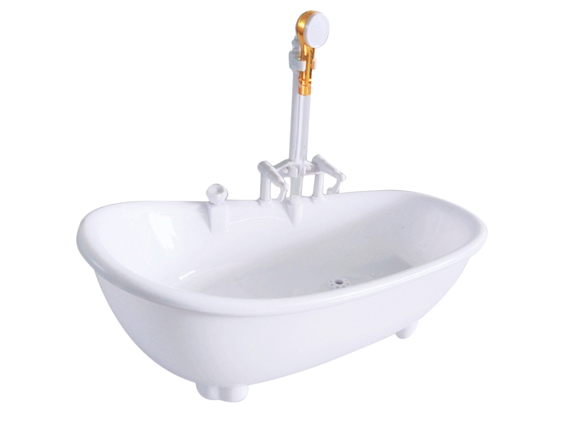 Rebe-miniatura De Bañera Eléctrica Para Casa De Muñecas 1/6 Mueble Baño Accesorios Juguete De Simulación Niños
