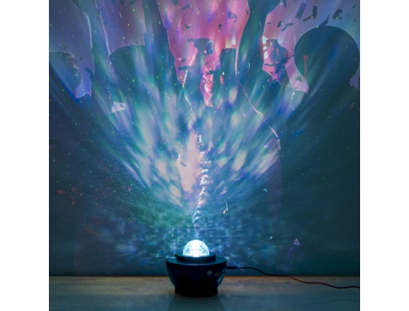 Proyector de galaxia atmosférica/agua dirigida por agua