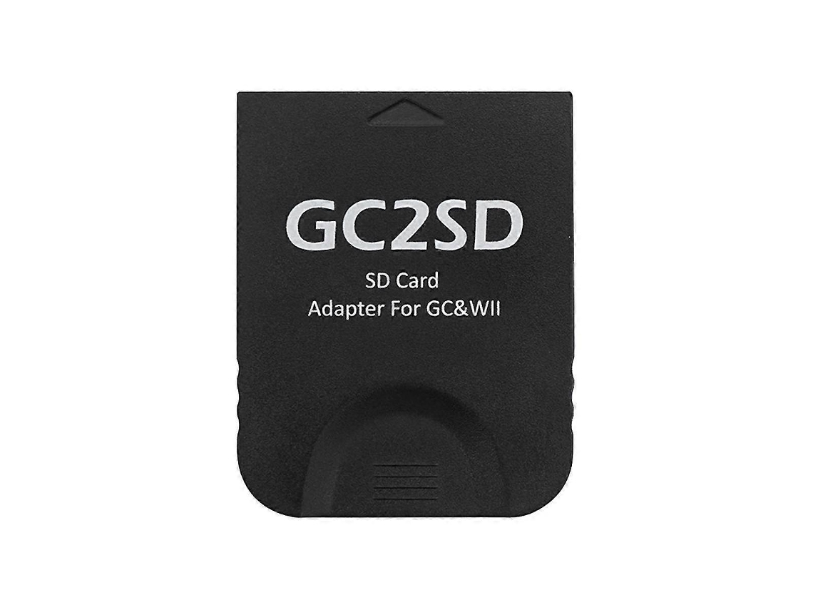 Adaptador de tarjeta GC2SD a SD, adaptador de tarjeta de memoria TF, lector de tarjetas para consola de juegos Hengjian (a)