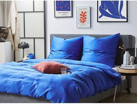 Adaptar Almeja Pesimista Juego de Capas de Edredón BELLIANI Harmonridge (Azul - 200x220 cm) |  Worten.es
