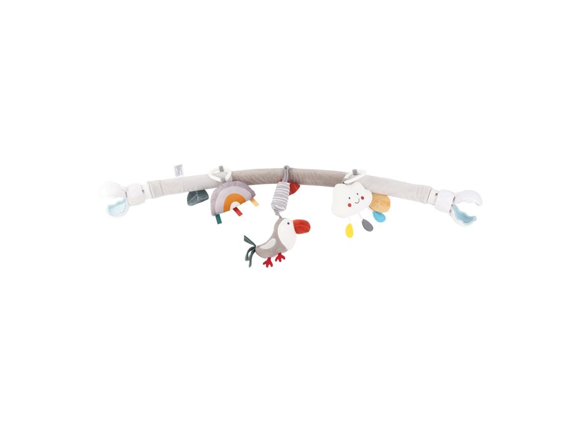 Arco De Juguetes Para Cochecito De Bebé, Con Clip, De Peluche, Para Desarrollo Sensorial, Moisés Y Cuna.