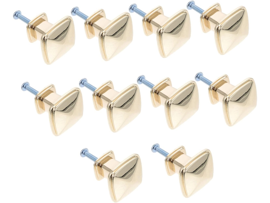 10 Piezas De Tiradores Para Puertas De Muebles, Pomos Cuadrados Para Cajones, Accesorios