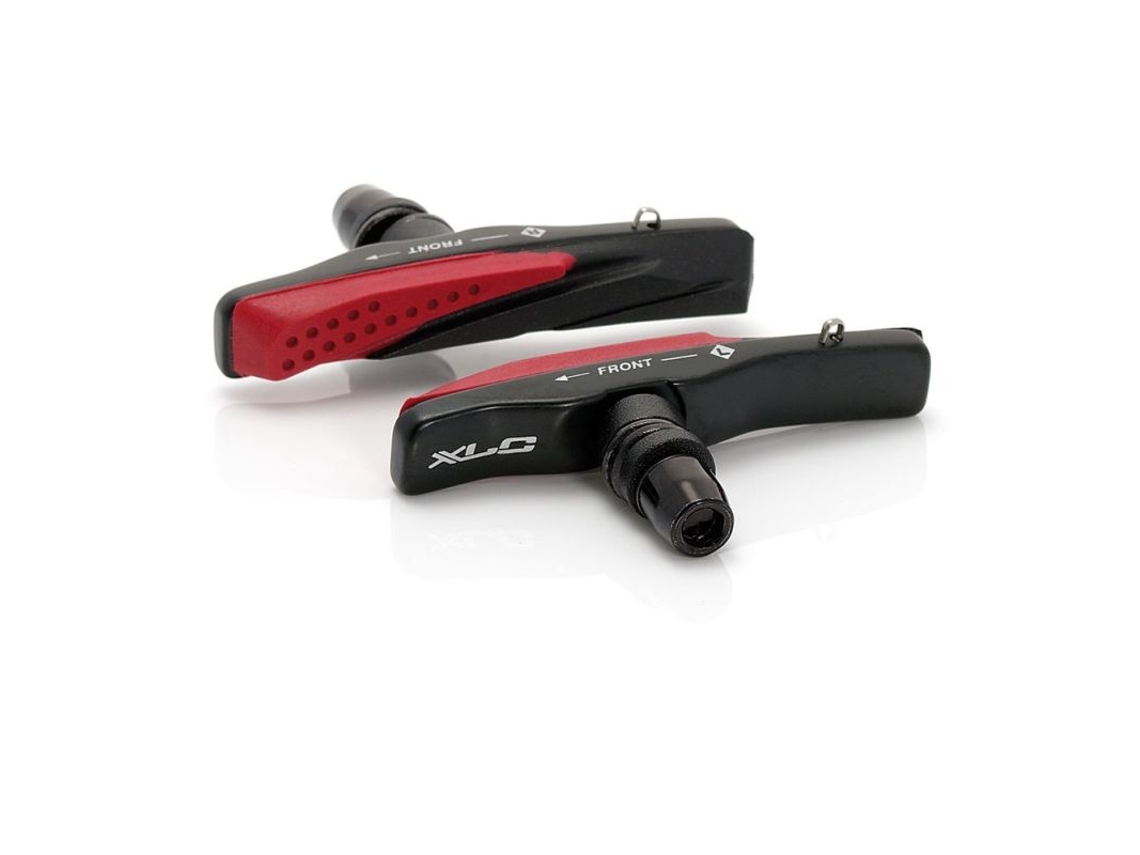 Zapata XLC Bs-V03 Set Cartridge V-Brake (Rojo)