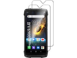 Conjunto de Protectores de Pantalla Arranhões Óleo Hd para Blackview Bv6900 HONGWE. Vidrio Templado (2un)