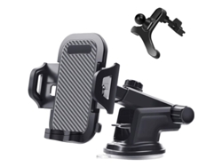 Soporte universal para teléfono de coche con sistema antivibración (sin marca)