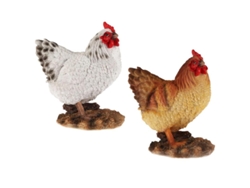 Gallina Resina 17x10x19 Cm