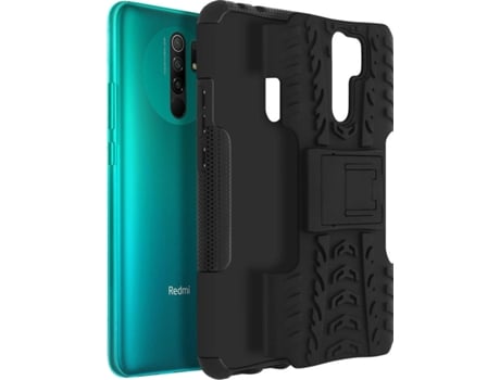 Funda Xiaomi Redmi 9 AVIZAR BACK-QUADRO-BK-RED9 Negro
