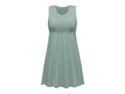 2026-vestido Largo Sin Mangas De Cuello Redondo Informal De Tela Suave Y Transpirable Para Mujer
