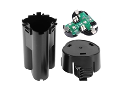 Cubierta De Plástico Para Batería De Iones De Litio Makita De 12 V Y 10,8 V Bl1013, Color Negro, Sin Celdas, Con Placa De Circuito.