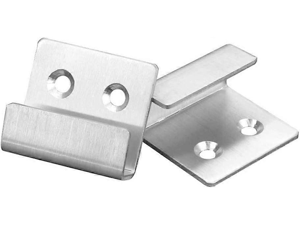 Ganchos De Pared Resistentes Acero Inoxidable Cepillado Para Baño Cocina Garage Con Tornillos Soportan Más De 30 Kg