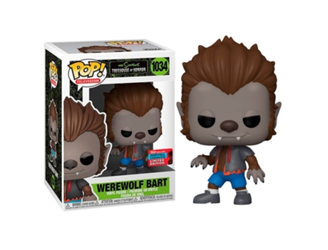 Figura FUNKO Pop the simpsons werewolf bart exclusive