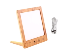 Lámpara de fototerapia con brillo ajustable (luz fría/cálida para el hogar/viajes)