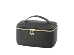 Neceser, Bolsa Suave, Neceser De Gran Capacidad Para Guardar Maquillaje, Neceser Trenzado Negro.